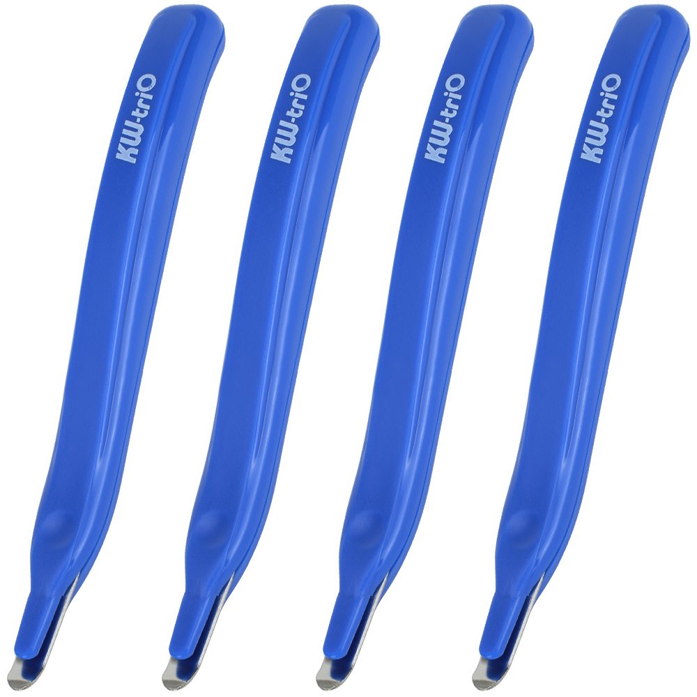 Picture of 4 blue staple removers.