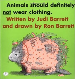 Book Cover for Animals Should Definitely Not Wear Clothing