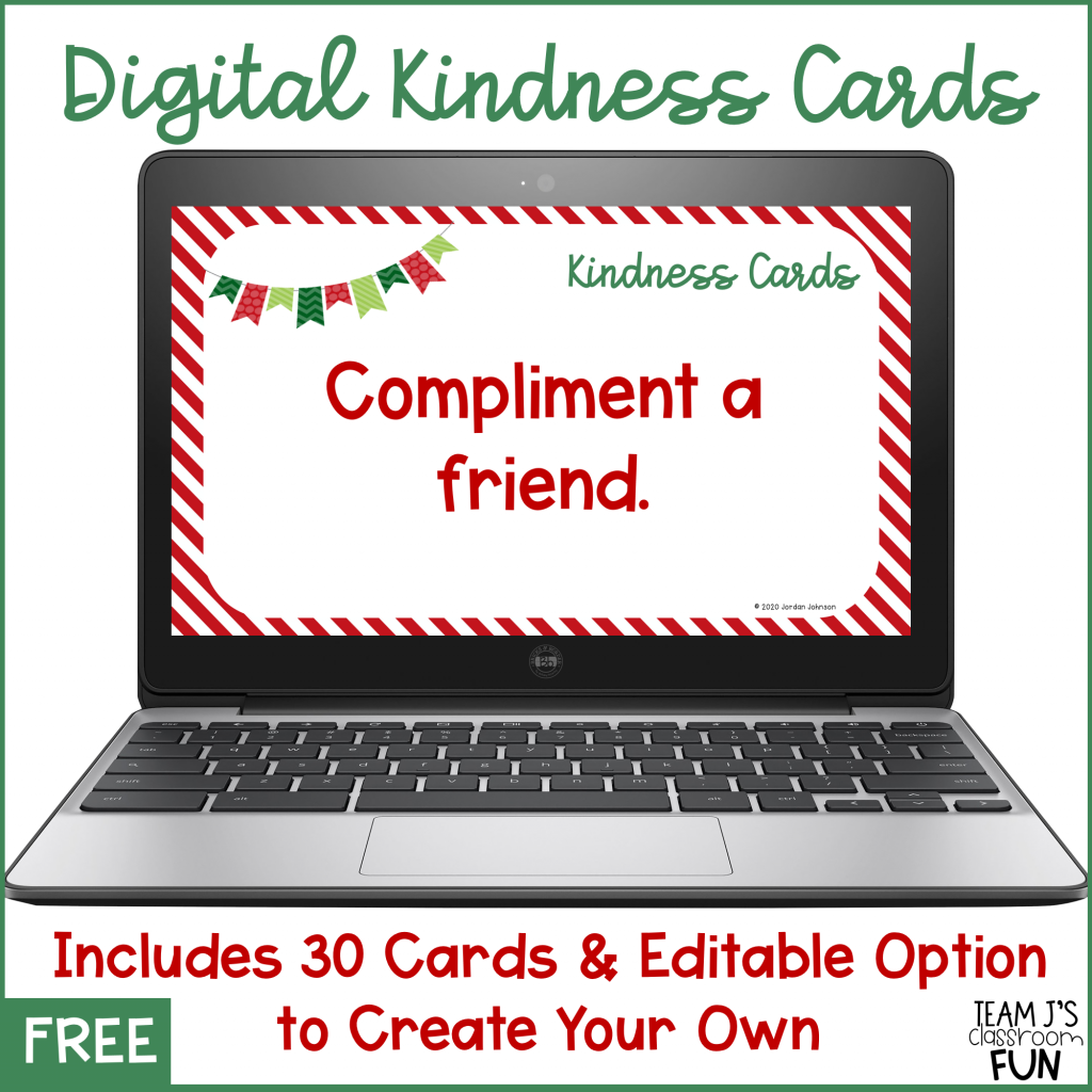 Example of Digital Kindness Cards