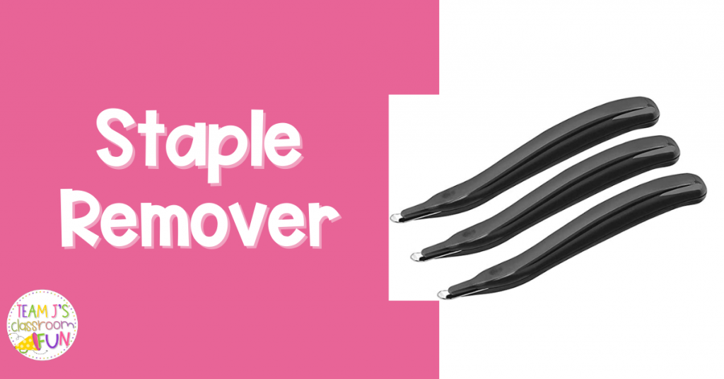 Photo of staple removers