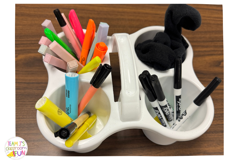 Picture of caddy for supplies